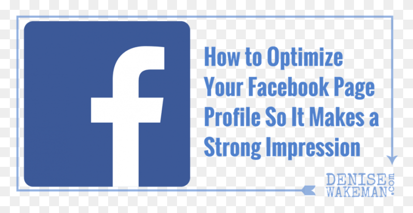 895x430 How To Optimize Your Facebook, Text, Word, Logo HD PNG Download