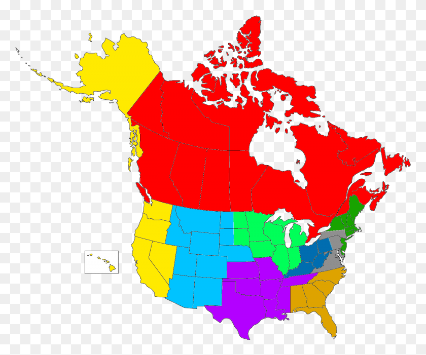 1430x1176 Descargar Png / Mapa De La Zona Climática Ashrae De Canadá Png