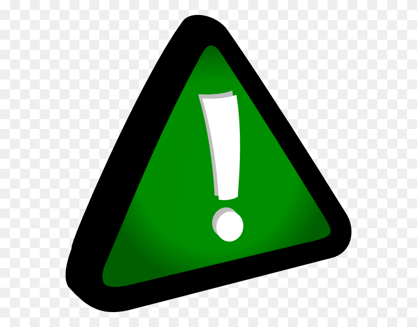 576x599 Как Установить Использование Внимания Зеленый Svg Вектор, Треугольник, Символ, Знак Hd Png Скачать