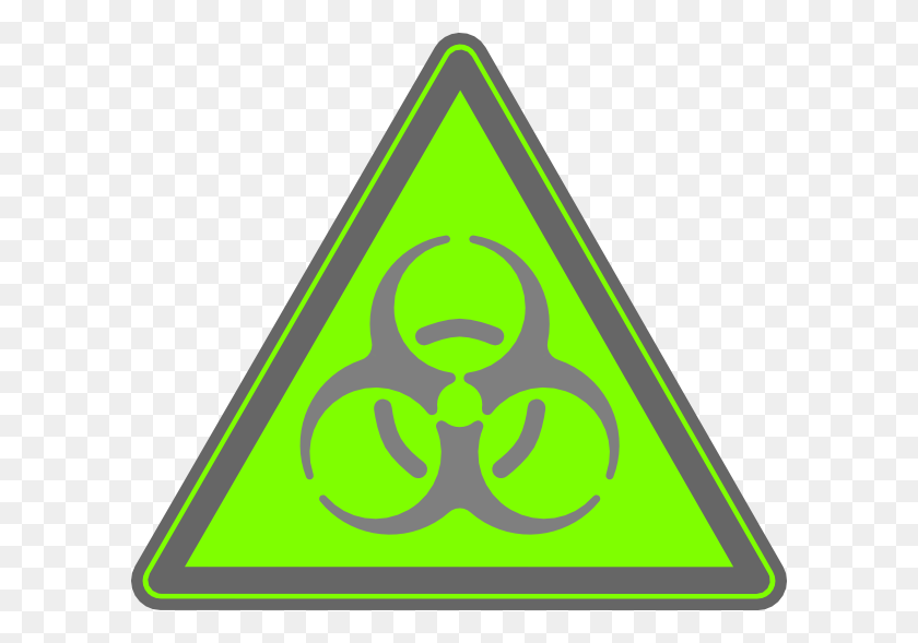 600x529 How To Set Use Biohazard Neongreen Icon, Triangle, Symbol, Sign HD PNG Download
