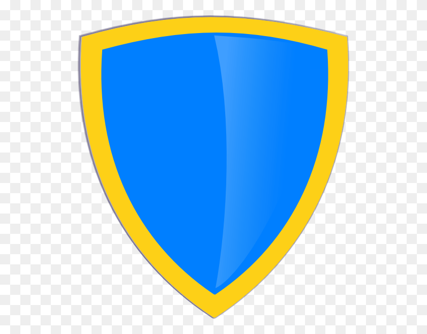 534x597 How To Set Use Blue Gold Shield Svg Vector Blue And Gold Shield, Armor HD PNG Download