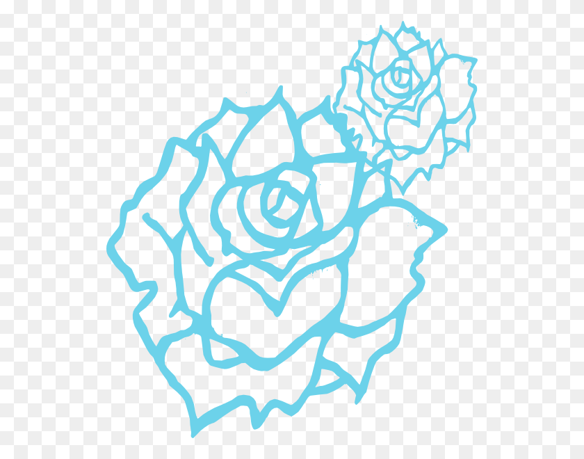 534x600 How To Set Use Blue Roses Svg Vector, Hand, Graphics HD PNG Download