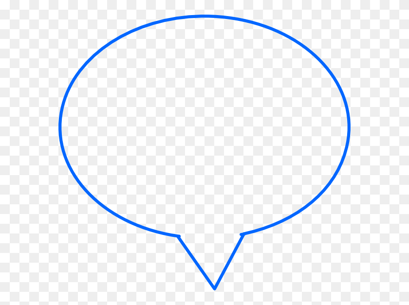 600x567 How To Set Use Blue Speech Bubble Svg Vector, Balloon, Ball, Hot Air Balloon HD PNG Download