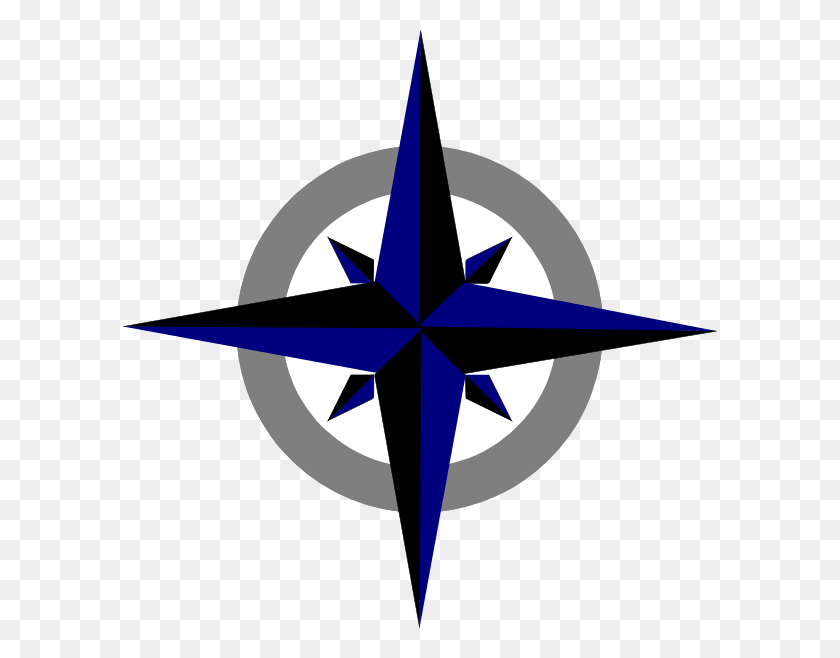 594x598 How To Set Use Bluegrey Compass Rose Svg Vector, Compass, Symbol, Compass Math HD PNG Download