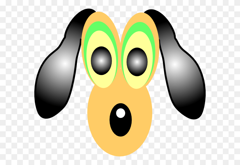 600x518 Descargar Png How To Set Use Cartoon Dog With Large Eyes Svg Vector, Cubiertos, Mouse, Hardware Hd Png