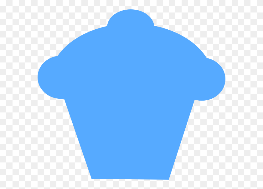 600x545 How To Set Use Cupcake Blue Silhouette Svg Vector, Back, Flare HD PNG Download
