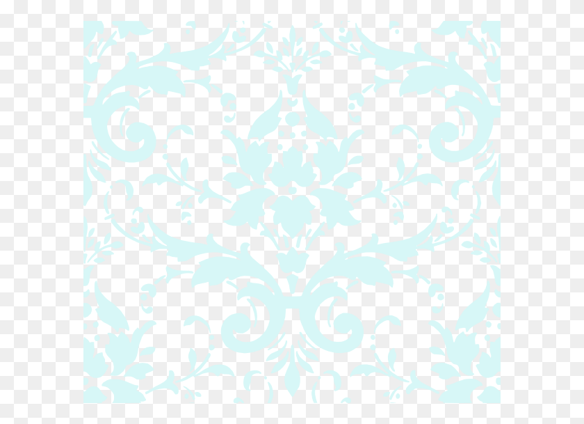 600x549 How To Set Use Damask Svg Vector Teal Or Gray Backgrounds, Graphics, Floral Design HD PNG Download