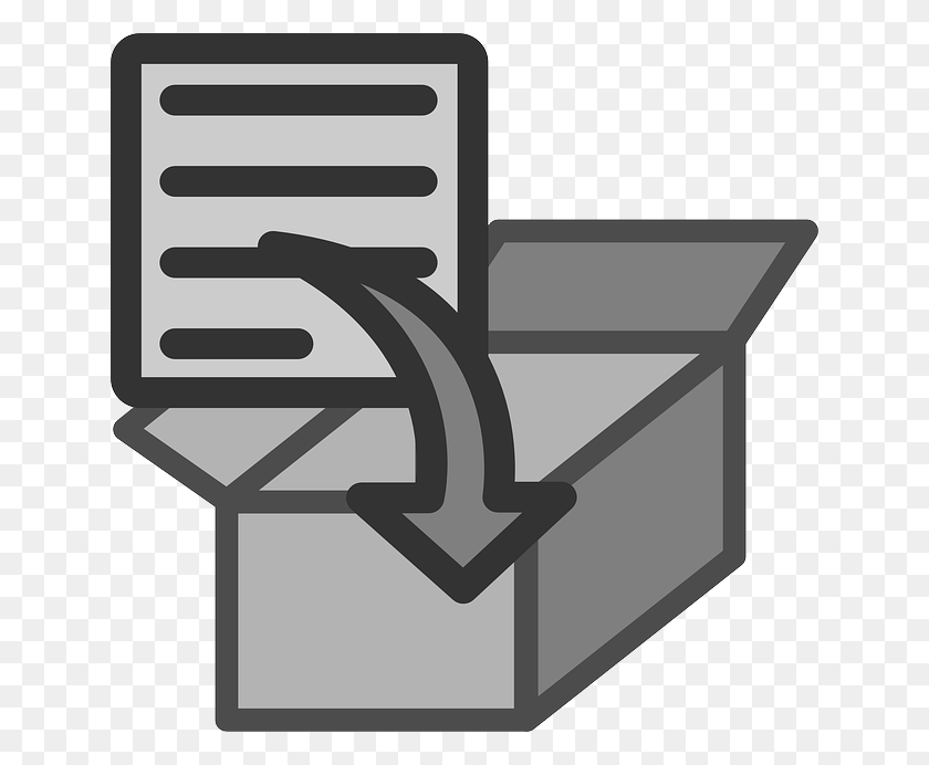 640x632 How To Set Use Document Into Box Icon, Electronics, Adapter, Mailbox HD PNG Download
