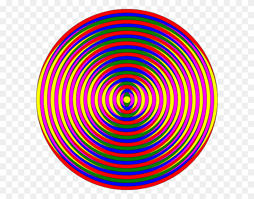 600x598 Как Установить Use Eye Illusion Svg Vector Circle, Spiral, Rug, Coil Hd Png Download