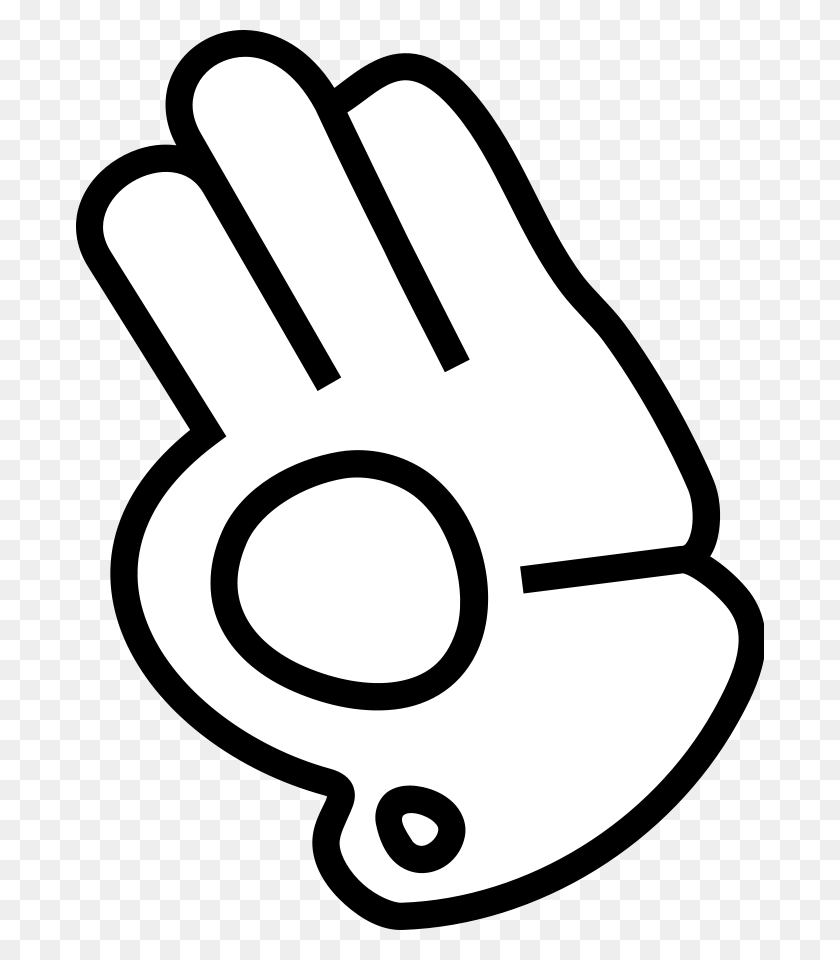 688x900 Как Установить Использование Граффити Ok Svg Vector, Symbol, Stencil, Hand Hd Png Download