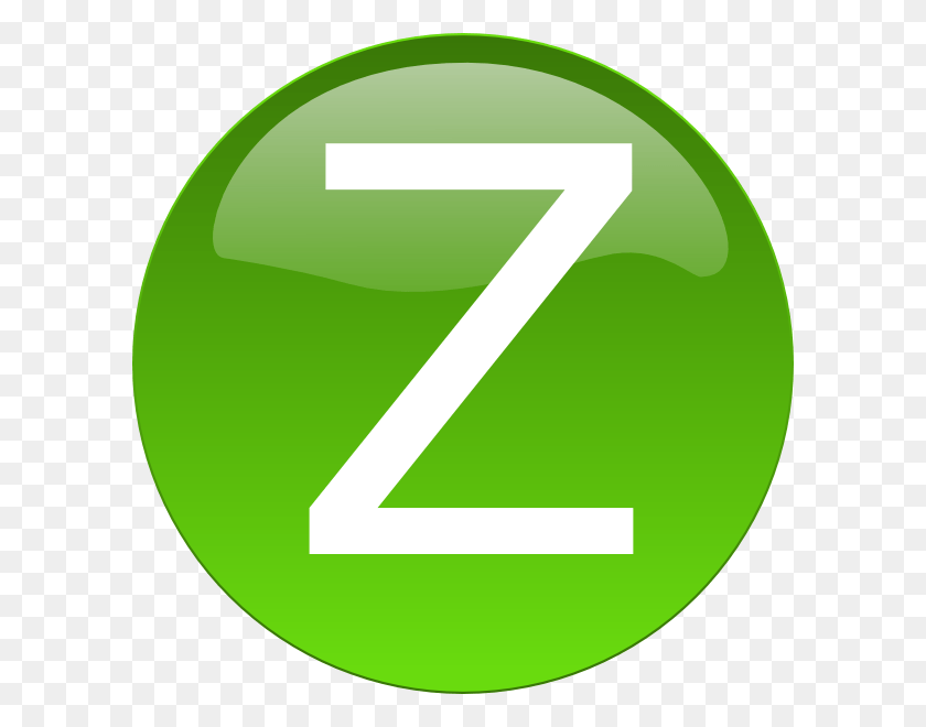 600x600 Как Установить Использование Зеленого Z Svg Vector Green Z Clip Art At Clker Com Vector Cl, Number, Symbol, Text Hd Png Download
