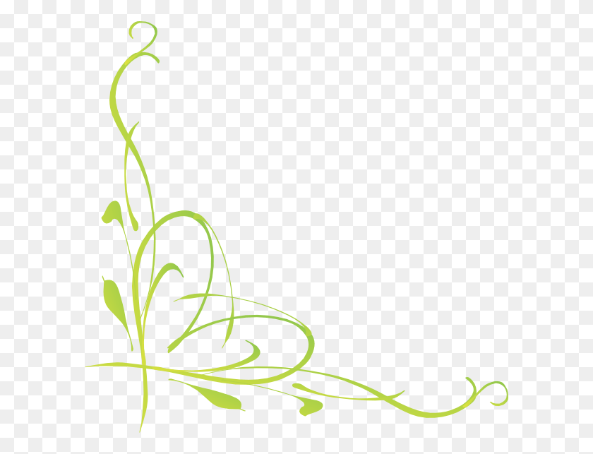 600x583 How To Set Use Heart Vine Green Svg Vector Green Vines Clip Art, Graphics, Floral Design HD PNG Download