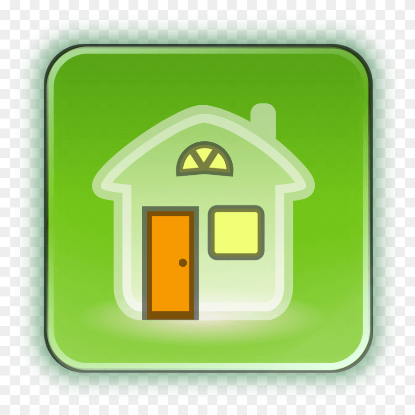 874x874 How To Set Use Home Icon, Green, Machine, First Aid HD PNG Download