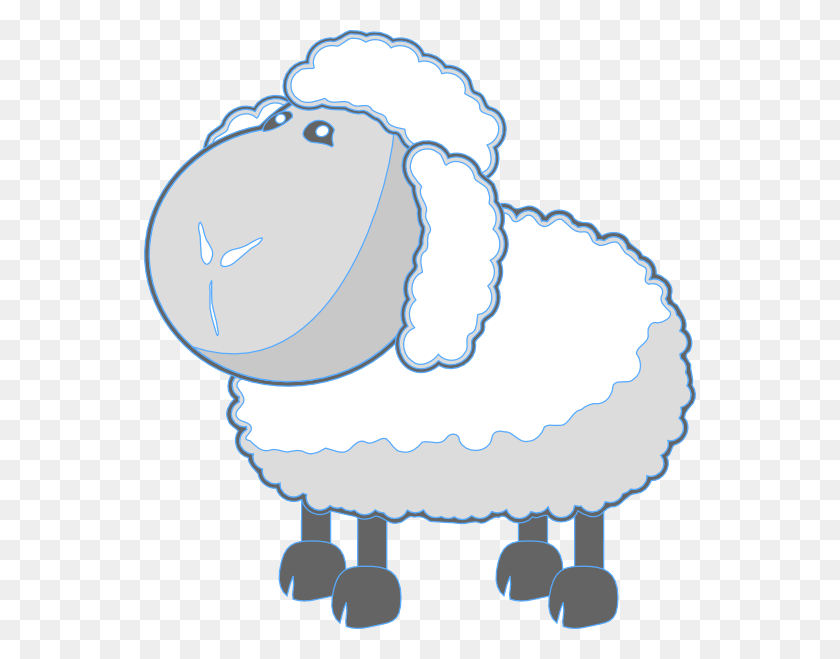 552x599 How To Set Use Lamb Blue Svg Vector, Lamp, Animal, Poster HD PNG Download