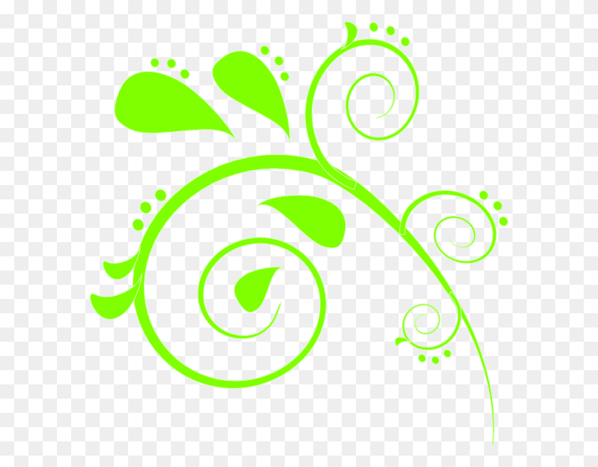 588x596 How To Set Use Lime Green Paisley Icon, Graphics, Floral Design HD PNG Download