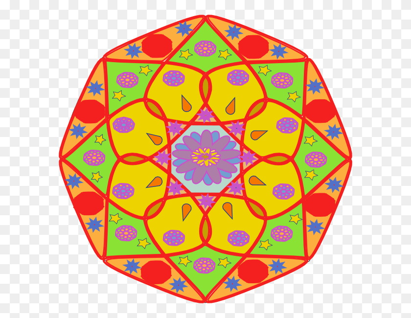 600x590 How To Set Use Mandala Svg Vector, Pattern, Ornament, Rug HD PNG Download