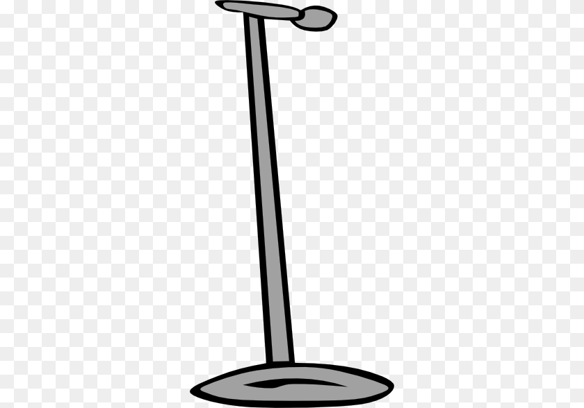 294x588 How To Set Use Microphone Stand Svg Vector, Electrical Device, Lamp, Lighting, Lampshade Clipart PNG
