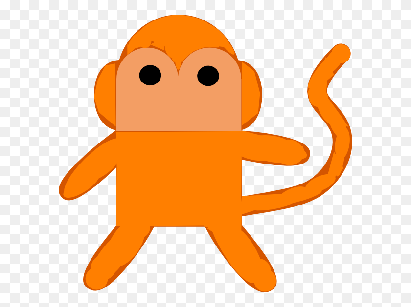 600x569 How To Set Use Monkey Svg Vector, Toy, Doll, Plush HD PNG Download