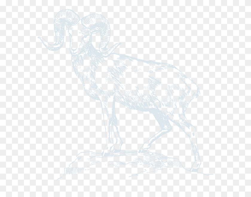 588x598 How To Set Use Mountain Goat Blue Svg Vector Illustration, Goat, Mammal, Animal HD PNG Download