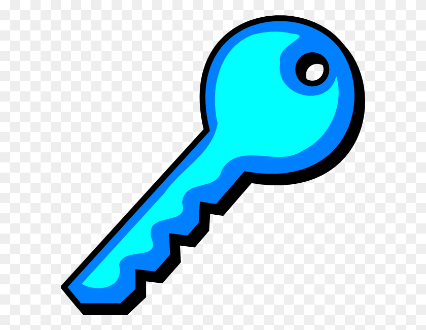 600x590 How To Set Use Neon Blue Key Svg Vector Key Clip Art, Hammer, Tool HD PNG Download
