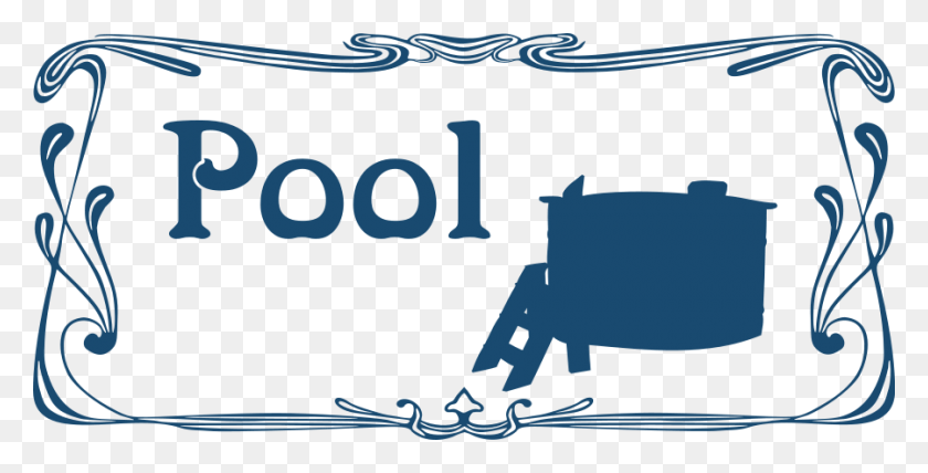 900x425 How To Set Use Pool Sign Svg Vector, Text, Alphabet, Label HD PNG Download