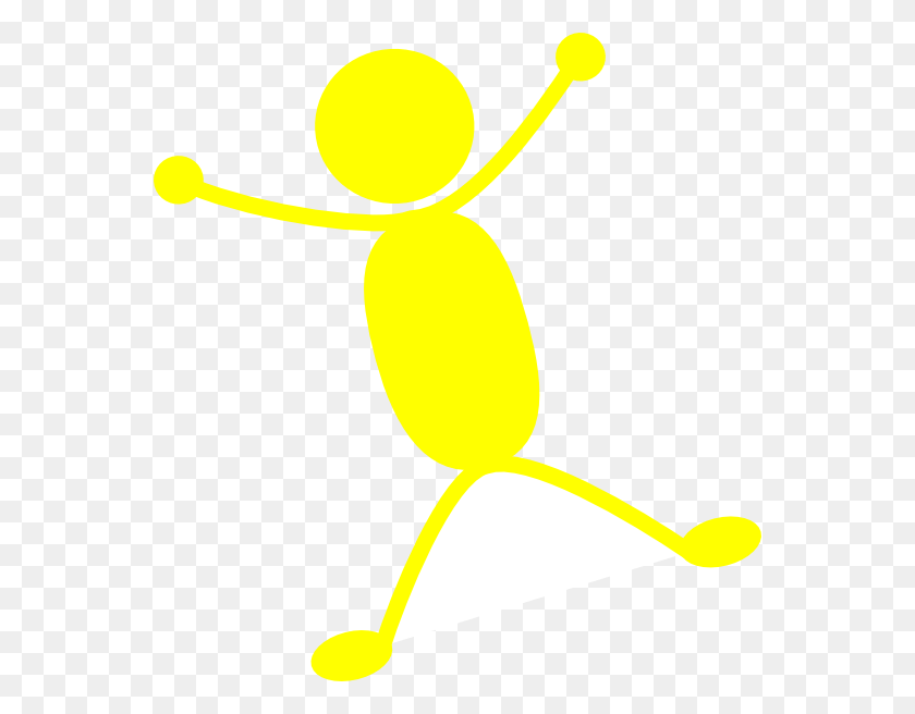 558x596 How To Set Use Solid Yellow Man Jumping Icon Illustration, Animal, Symbol, Logo HD PNG Download