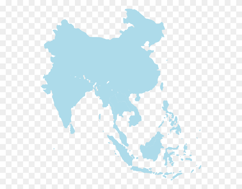 558x596 Как Установить Использование Юго-Восточной Азии Svg Вектор Исторический Ареал Суматранского Носорога, Карта, Диаграмма, Участок Hd Png Скачать