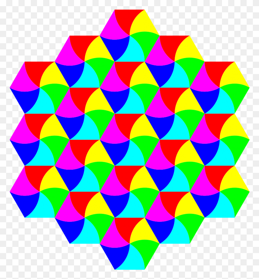 789x854 Как Установить Использование Swirly Hexagon Tessellation Svg Vector, Graphics, Texture Hd Png Download