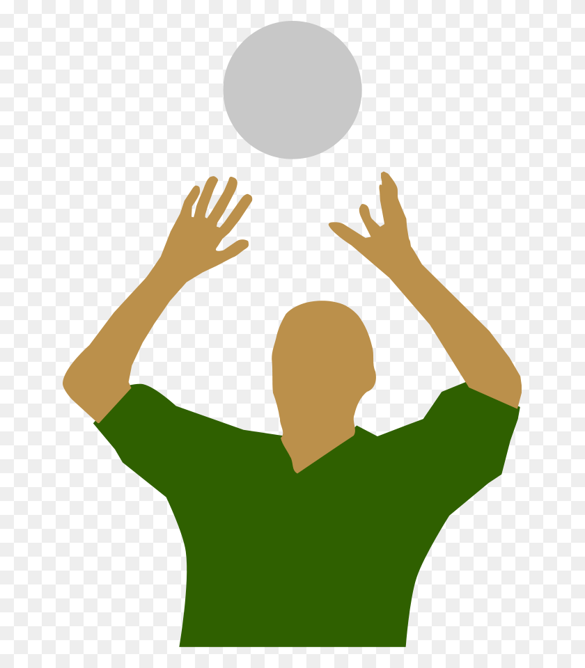 659x900 How To Set Use Volleyball Player Silhouette Icon, Person, Human, Crowd HD PNG Download