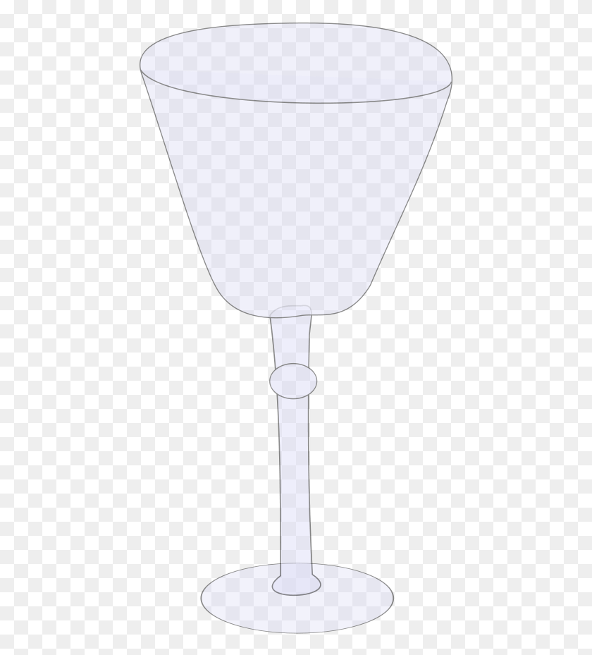 447x869 How To Set Use Wine Glass Empty Svg Vector, Lamp, Glass, Lighting HD PNG Download