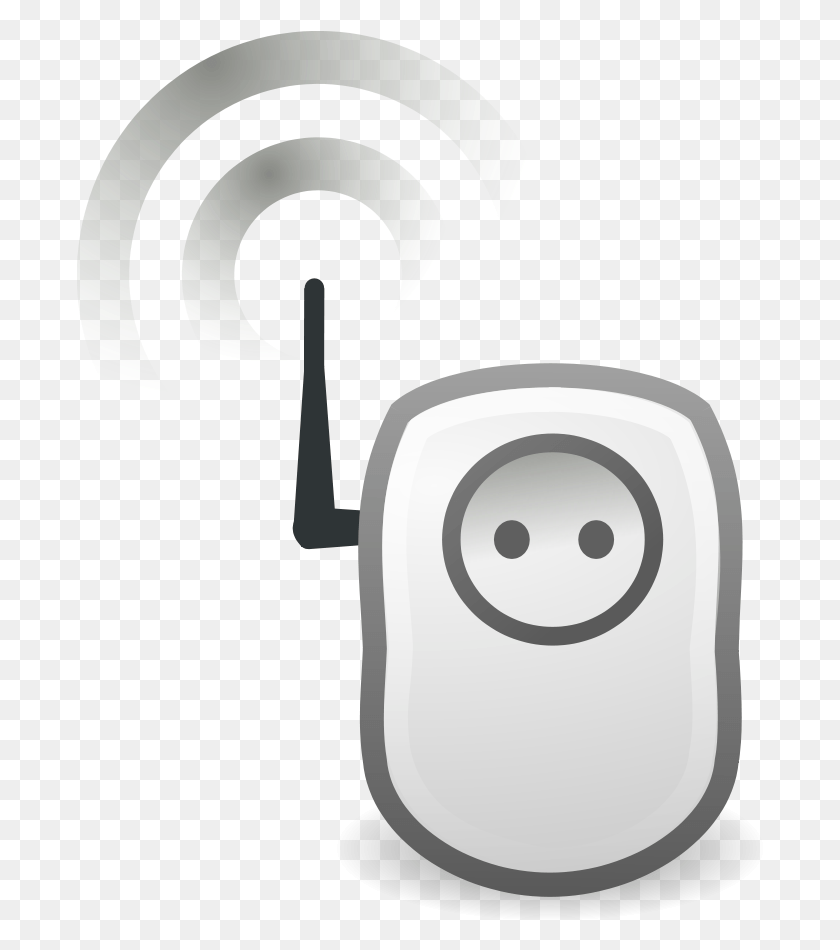 687x890 How To Set Use Wireless Plug Svg Vector, Electronics, Adapter Descargar Hd Png