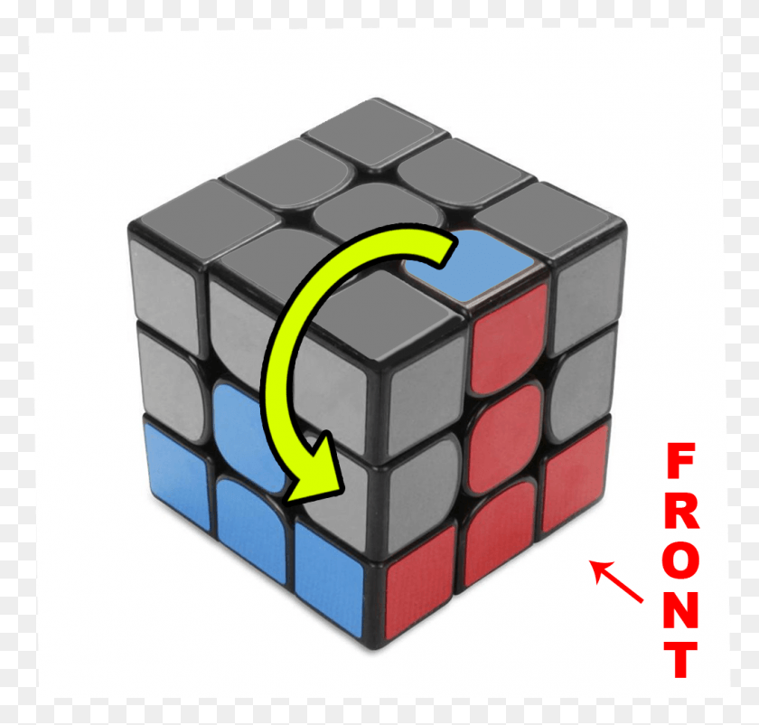 1019x970 Как Собрать Кубик Рубика 39 Кубик Рубика, Кубик Рубика, Граната, Бомба Png Скачать