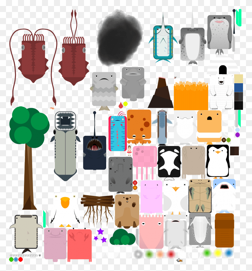 1760x1902 How To Survive Each Evolution Deeeep Io Custom Assets, Collage, Poster, Advertisement HD PNG Download