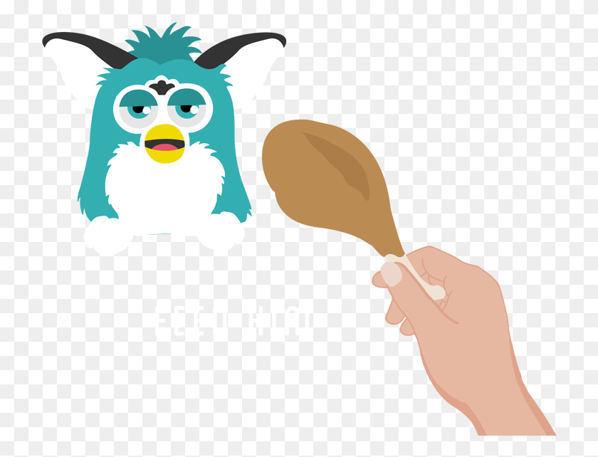 724x582 How To Take Care Of Your Furby Illustration, Cutlery, Spoon, Hammer HD PNG Download