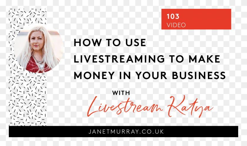 1924x1080 How To Use Livestreaming To Make Money In Your Business Blond, Person, Human, Text HD PNG Download