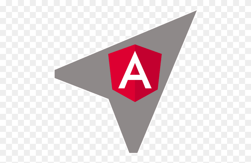 484x484 How To Use Routing In Angular Triangle, Symbol, Star Symbol, Cone HD PNG Download