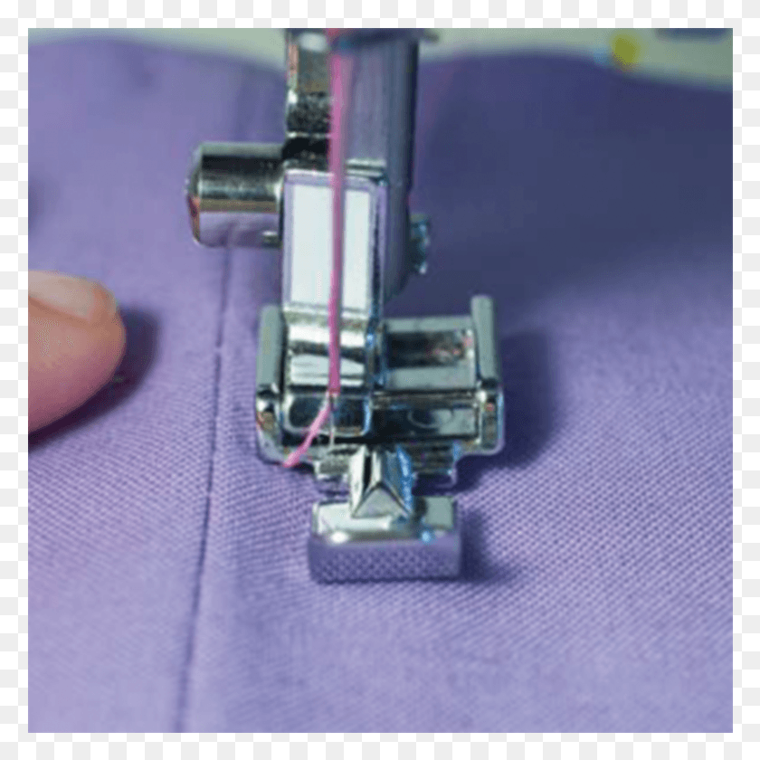 801x801 How To Use The Zipper Foot Zipper Foot Singer, Person, Human, Sewing HD PNG Download