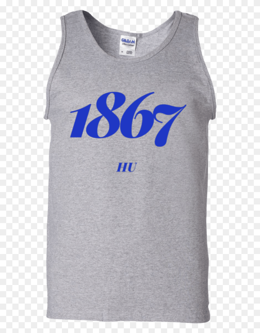 562x1015 Howard University Year 100 Cotton Tank Top, Clothing, Apparel, Sleeve HD PNG Download