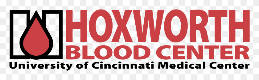 2191x563 Hoxworth Blood Center Logo Transparent Hoxworth Blood Center, Word, Text, Alphabet HD PNG Download