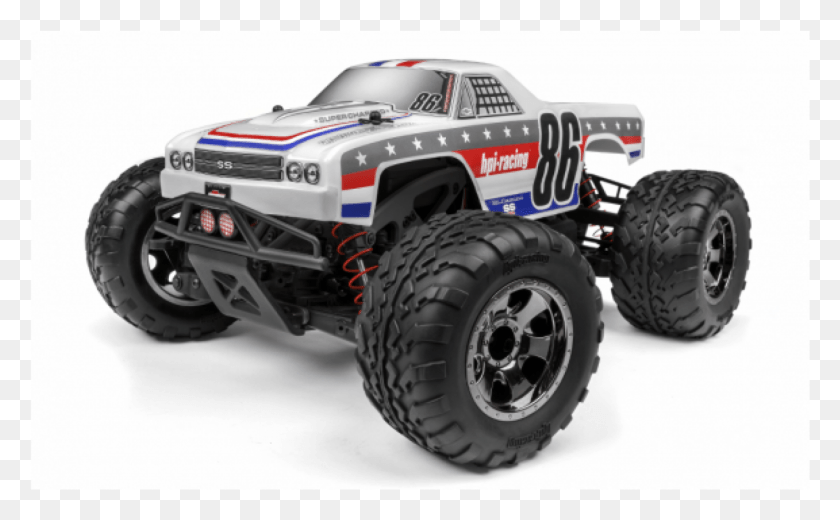 1993x1176 Hpi Savage Flux El Camino Electric Monster Truck Hpi Savage Xs Flux, Wheel, Machine, Tire HD PNG Download
