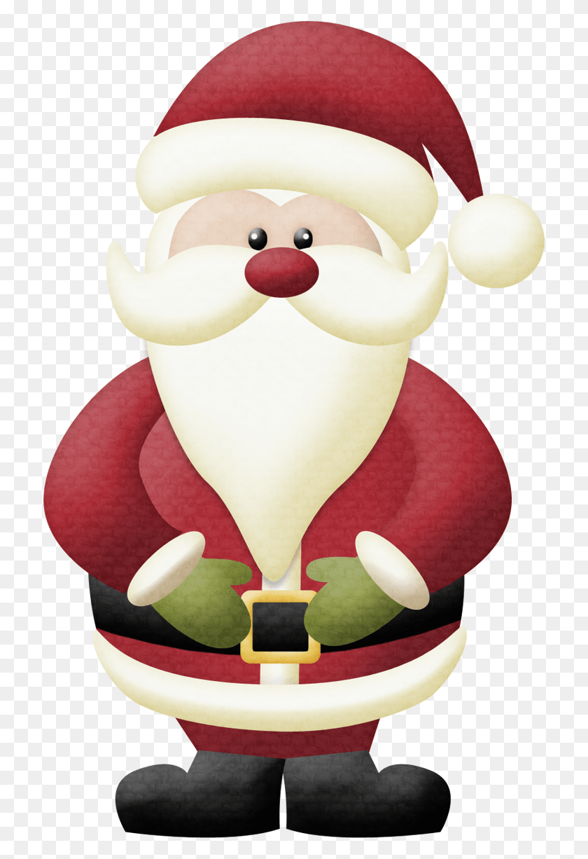 717x1166 Hroselli Dasherdancer Santa Scrap De Papai Noel, Pillow, Cushion, Advertisement HD PNG Download