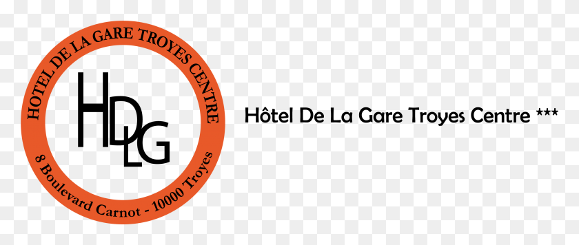 3090x1175 Htel De La Gare De Troyes Circle, Label, Text, Logo HD PNG Download