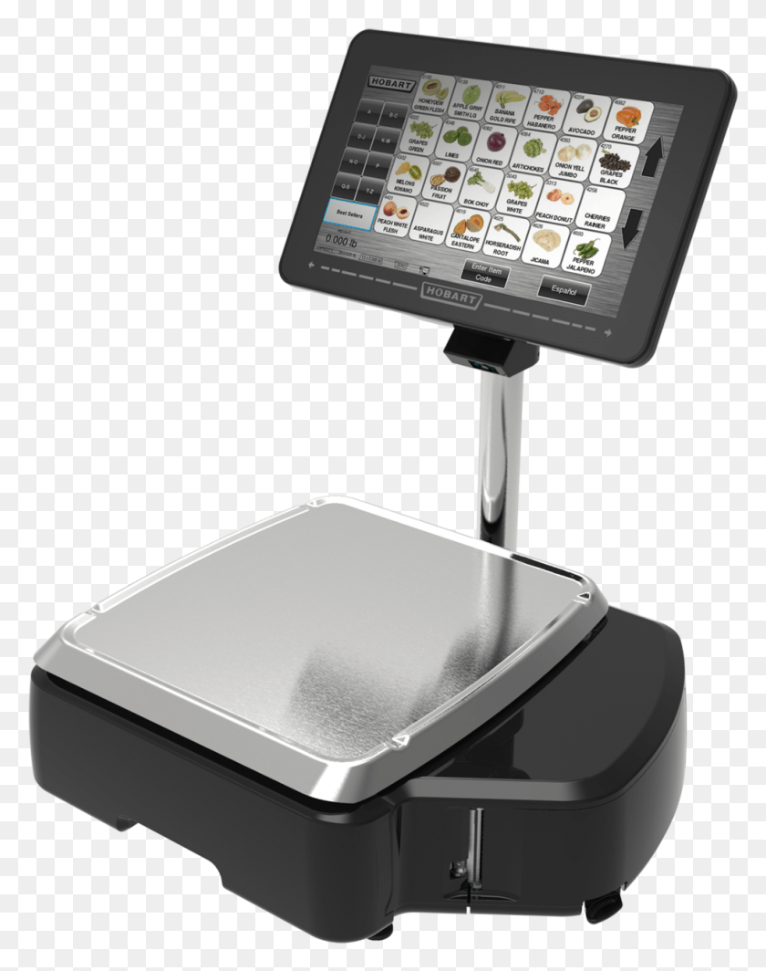 980x1262 Hti Self Service Scale Hobart Hti Scale, Cushion, Tablet Computer, Computer HD PNG Download