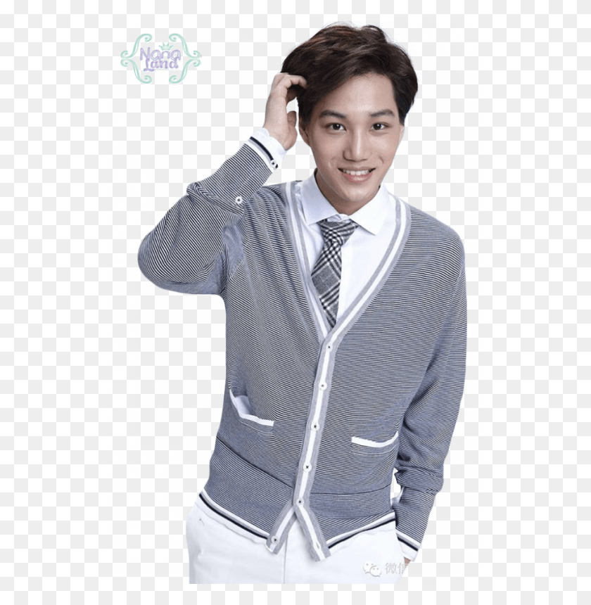 537x800 Htro Exo Os The Forest Of The Ghost Kai Exo Kai, Clothing, Apparel, Tie HD PNG Download