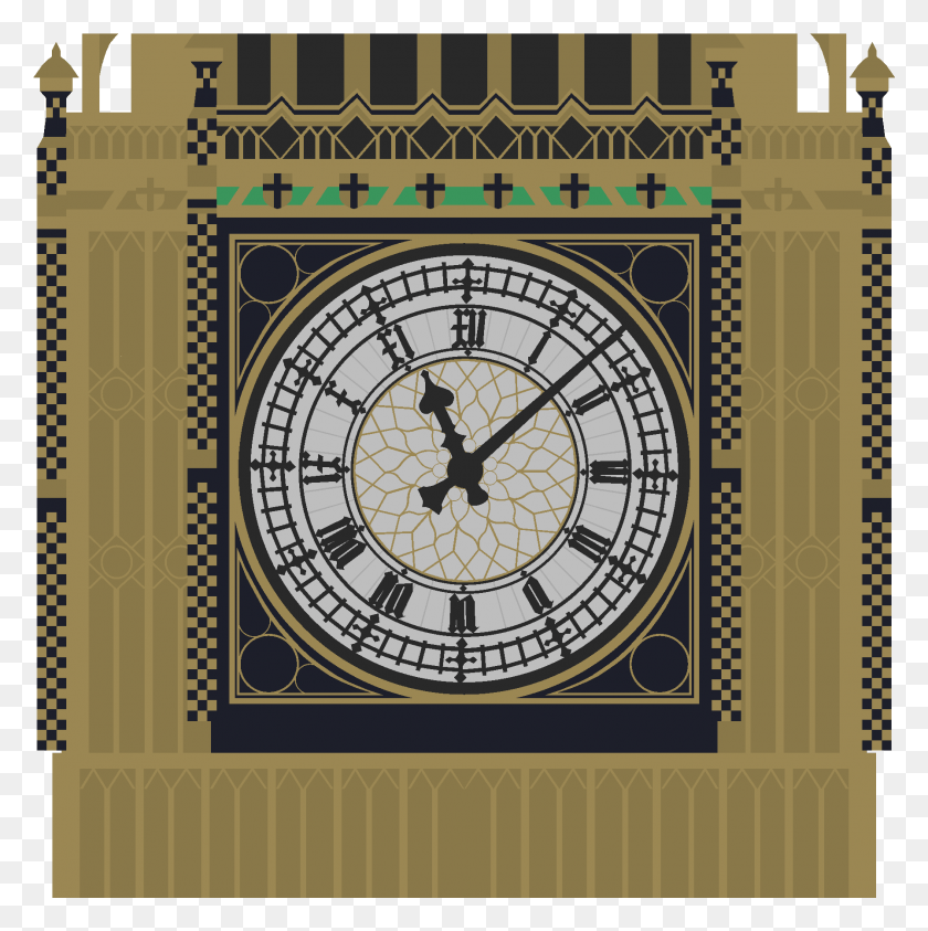 1793x1801 Http Big Ben, Reloj Analógico, Reloj, Torre Del Reloj Hd Png