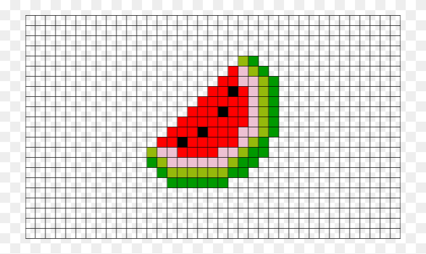 740x441 Http Cdn Shopify Watermelon Pixel Art Watermelon Pixel Art Basketball Hoop, Number, Symbol, Text HD PNG Download