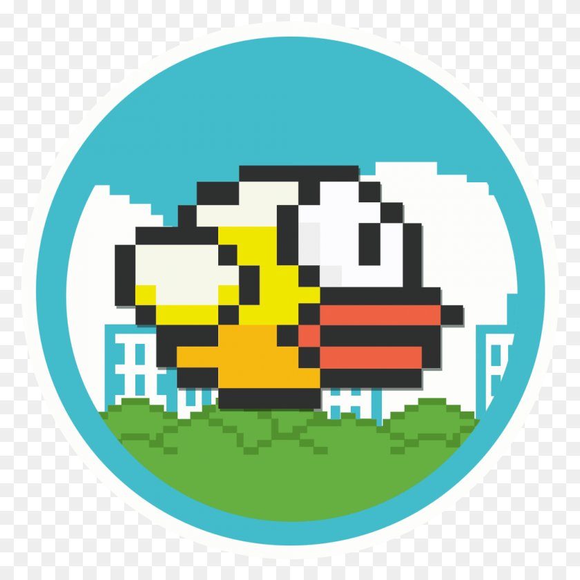 1020x1020 Http I Imgur Comebnyc6g Multicolored Flappycoin Flappy Bird Sprite For Scratch, First Aid, Text, Pac Man HD PNG Download