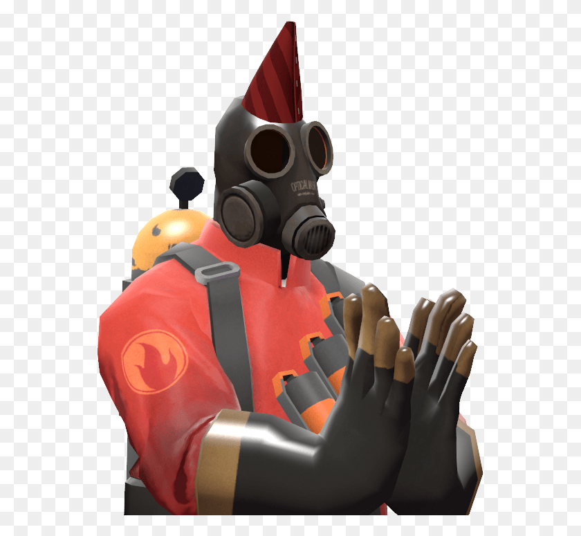 559x715 Http I Imgur Comhuvocm8 Tf2 Pyro Party Hat, Robot, Costume, Toy HD PNG Download