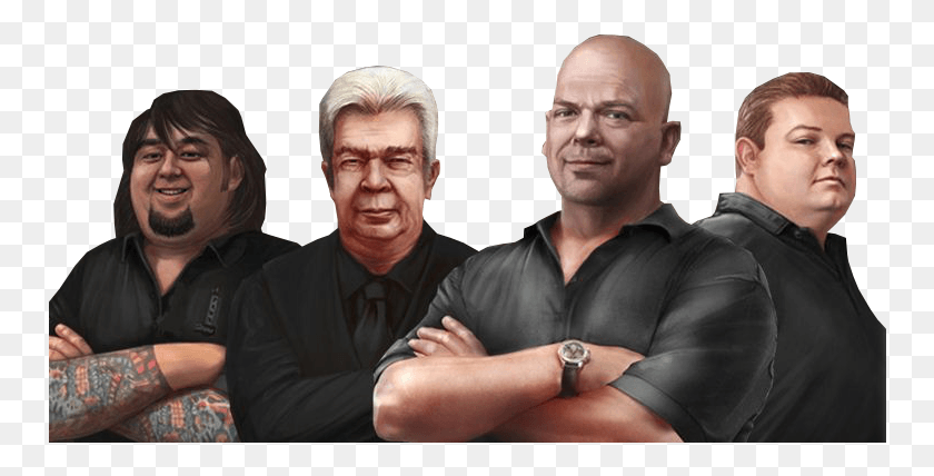 754x368 Http Image Noelshack Comfichiers201625 Pawn Stars The Game, Person, Human, Man HD PNG Download