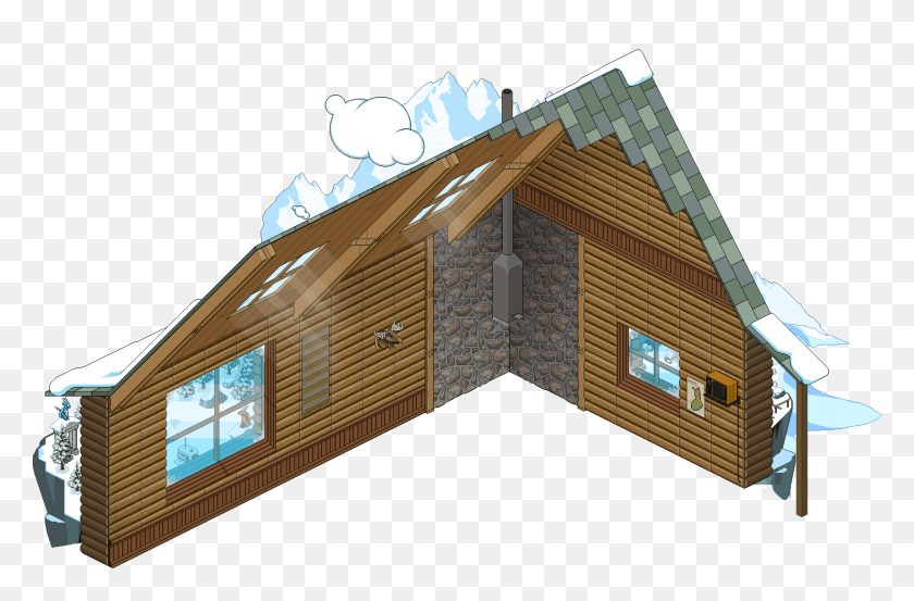 1715x1086 Http Images Habbo Comc Imagesalb004 Back Habbo Retro Room Ads, Housing, Building, House HD PNG Download